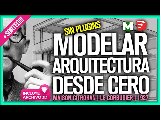 🔻Modeling in SketchUp 🔻 Architecture from scratch 🔻 Without plugins 🔻