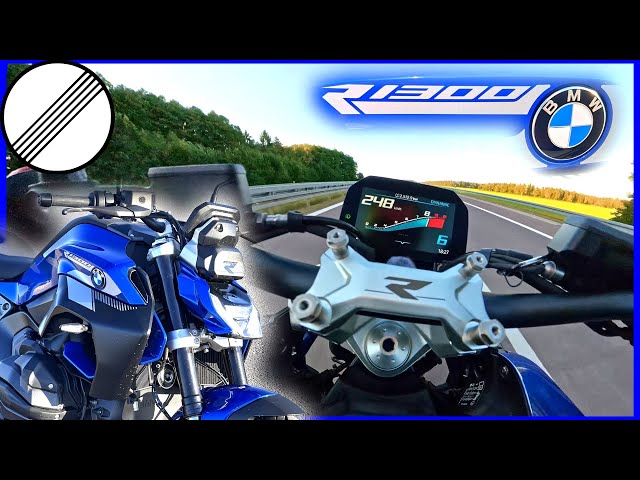 BMW R1300R | Neck-Breaking Naked | AUTOBAHN Top Speed test