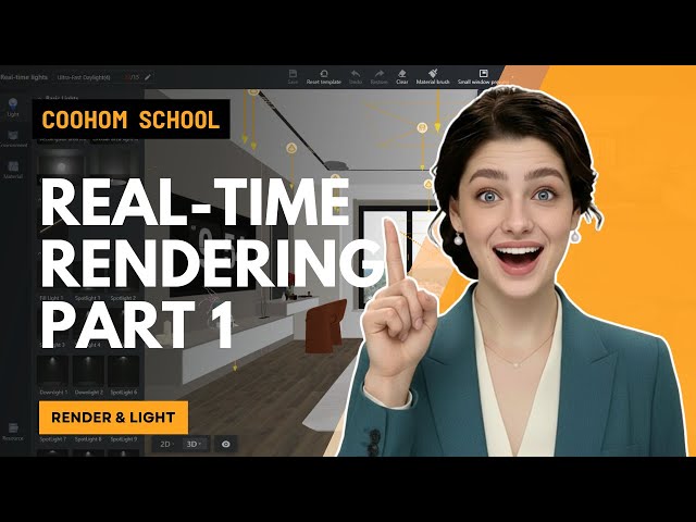 How to Use Real-time Rendering Tool -- Part 1 | Coohom