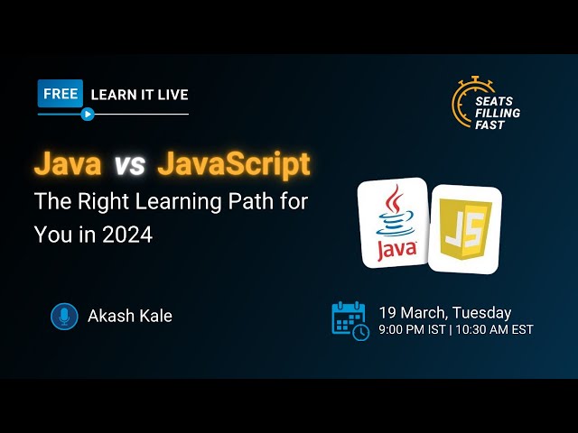 🔥Java vs JavaScript | The Right Learning Path for You in 2026 | Java | JavaScript | Simplilearn