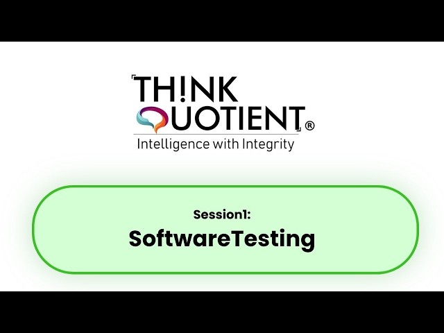 Manual Testing Session 1