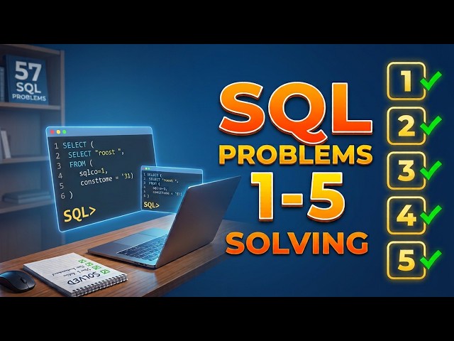SQL Practice Problems (Sylvia Vasilik) | Problems 1 to 5 Solved!