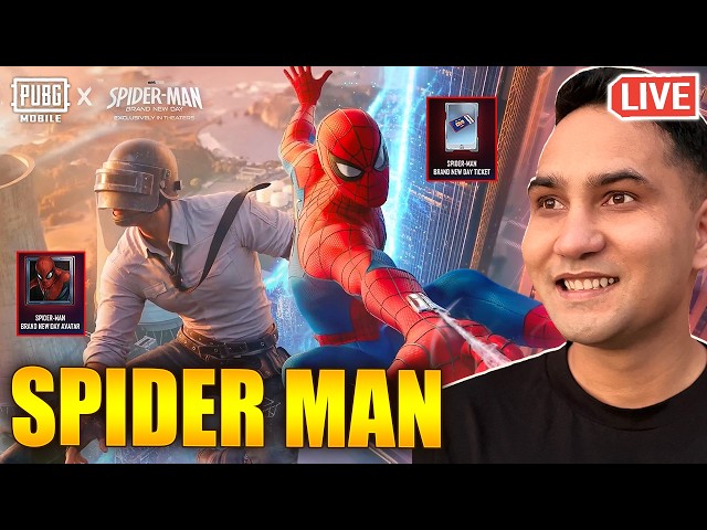 SPIDER-MAN MODE IS BACK IN PUBG MOBILE | SPIDER MAN MODE GAMEPLAY PUBG MOBILE