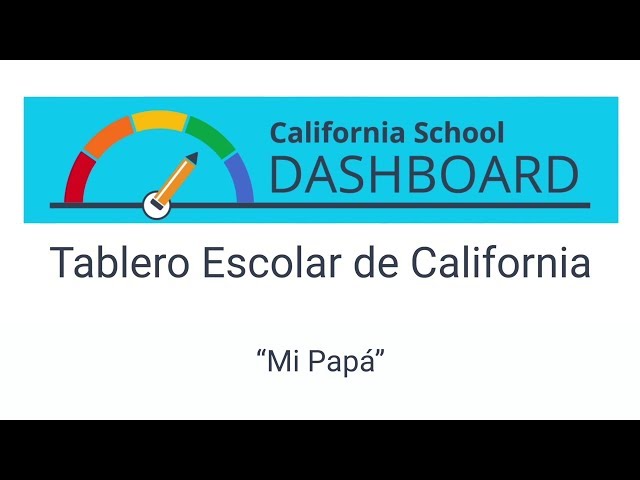 Tablero Escolar de California - Mi Papá