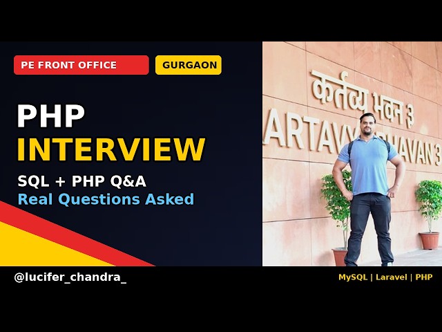 Real PHP Developer Interview | PE Front Office | SQL, MySQL & PHP Questions