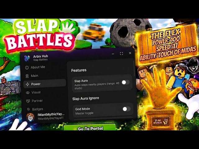 New Update Best Slap Battles Script | God Mode | Slap Aura | Fe Car And More..| Arbix Hub