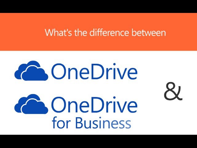 What is the difference between OneDrive and OneDrive for Business