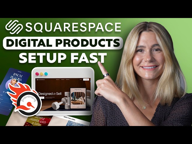 How to Sell Digital Products on Squarespace (Full Setup & Checkout Tutorial)