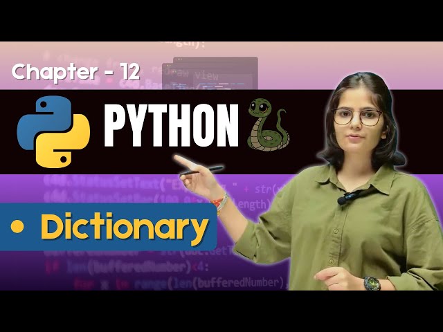 Python Class-12 | Dictionary in Python | Python with Prishu