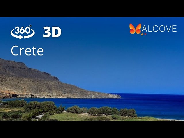 360 3D CRETE, GREECE - PT 4 of 4 Virtual Travel 4K, full series on Alcove VR for Meta Quest