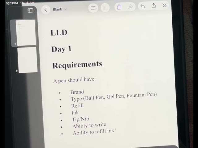 LLD Day 1: Introduction to Low-Level Design Basics