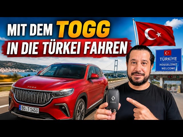 Crazy Turk from North Rhine-Westphalia wants to travel to Türkiye with the TOGG 😅🇹🇷 Electric car