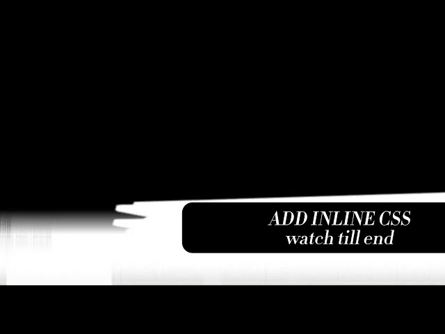 Day 3 - Inline CSS in HTML | Full Stack Developer Journey