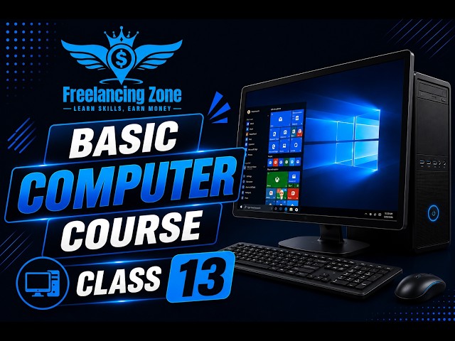 Basic Computer Course in Bangla | Class 13 | Computer Basics for Beginners