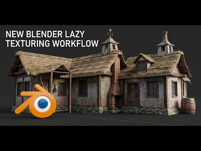 New blender lazy texturing workflow