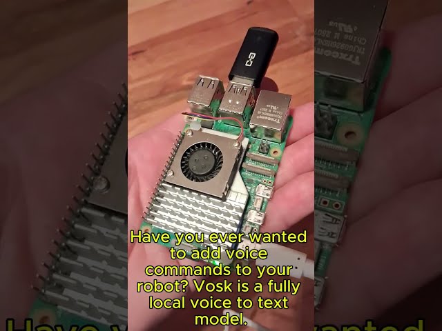Raspberry Pi Can Hear You?! 😮 Vosk Voice Recognition! #RaspberryPi #Vosk #VoiceRecognition #Python