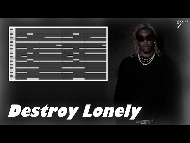 HOW TO MAKE A DESTROY LONELY TYPE BEAT | FL STUDIO TUTORIAL