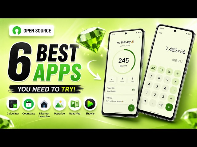 6 Best Free & Open Source Android Apps You Need in 2026