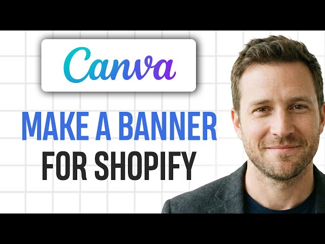 How to Make a Banner on Canva for Shopify (2026) | Full Tutorial for Beginners ✅