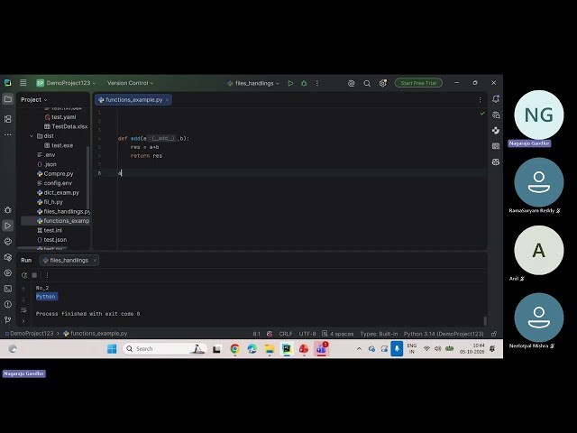 #12 Functions Generators Lambda