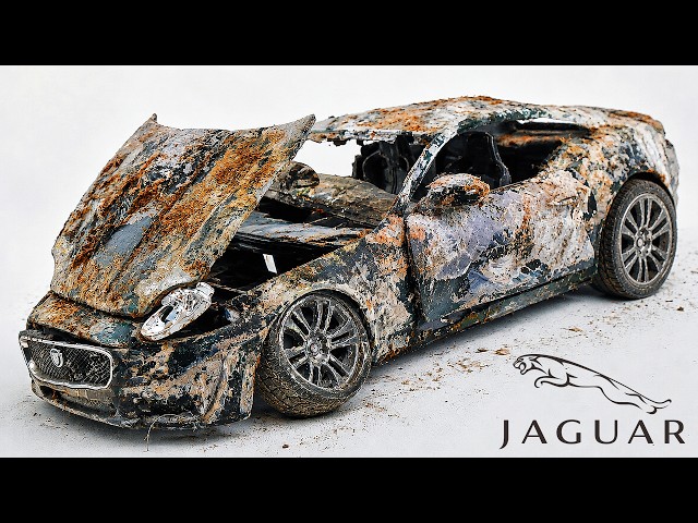 Abandoned Jaguar Restoration | From Forgotten and Rusty to Remarkable 🔥