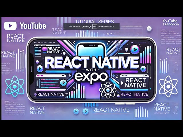 Giriş, Android Emulator Kurulumu - Expo ile React Native Dersleri - 1