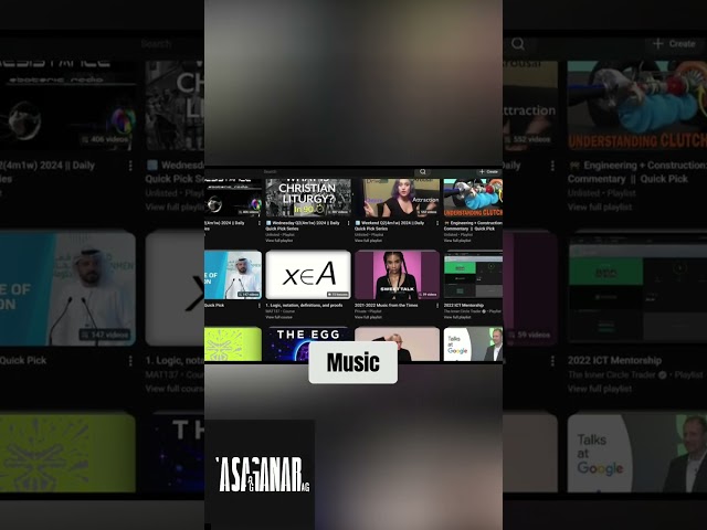 YouTube Playlists as Analytical Instruments #shorts