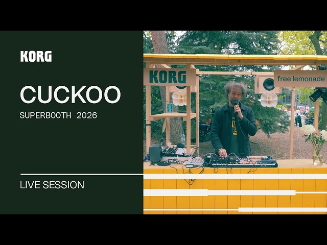 Cuckoo | SUPERBOOTH 2026 Live Session