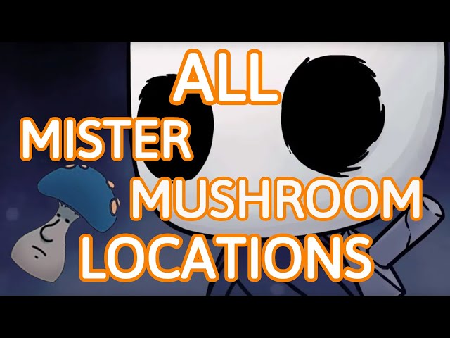 All Mr. Mushroom Locations - Hollow Knight