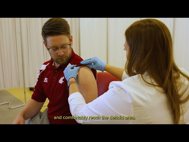 Intramuscular injection administration