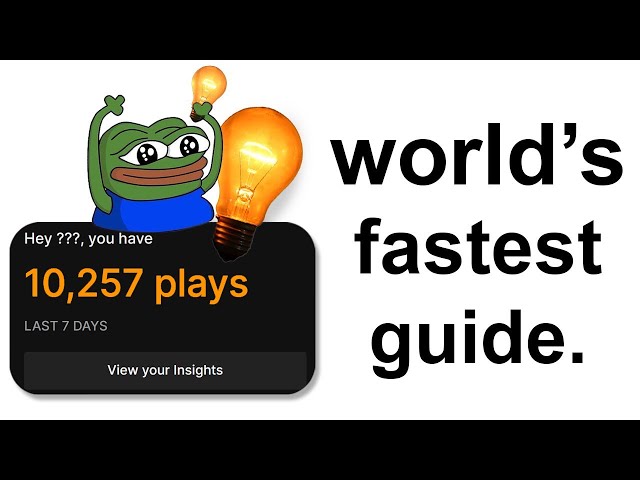 How to Get REALLY Good at Soundcloud (in 60 seconds)