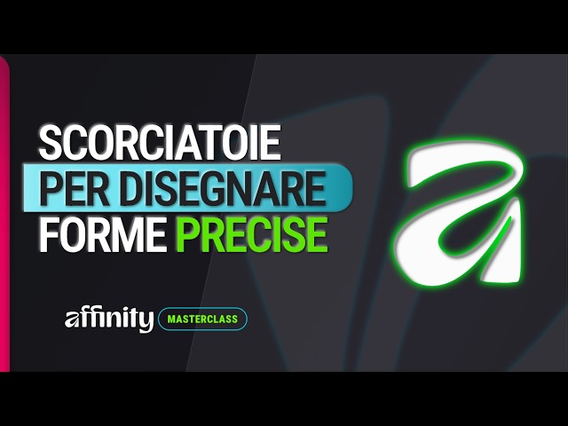 Affinity Vector Studio: Drawing Precise Shapes with Shortcuts | Tutorial #08
