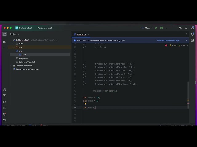 Fundamentals of Java Programming: Variables, Data Types, Type Casting, and Arithmetic Operations