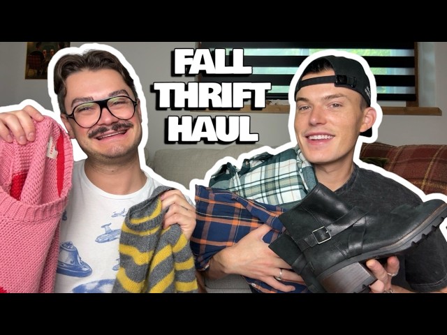GIANT Fall Goodwill Bins Thrift Haul to Resell on eBay, Poshmark, and Depop! Two Person Haul!