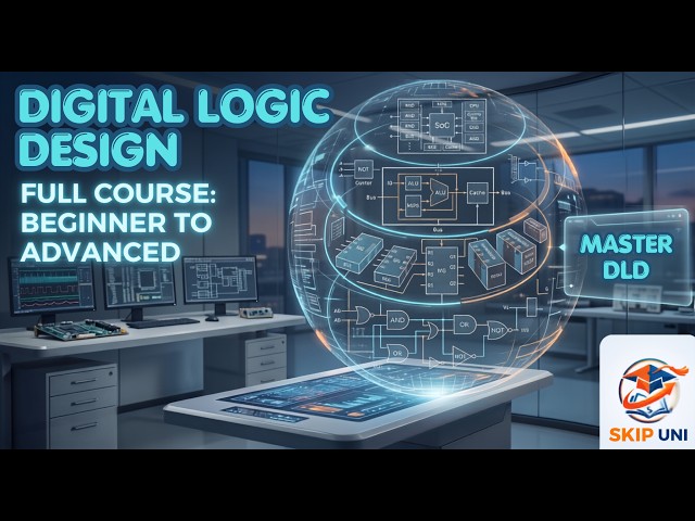 Digital Logic Design Syllabus for GATE, UGCNET etc.| Full Playlist for Students | @SkipUNI