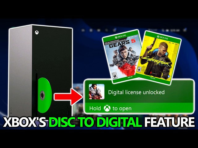 Xbox's Disc to Digital Feature is Now Here for Xbox Insiders