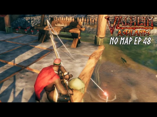 Valheim: No Map - Ep. 48: Chill Base Upgrading & Fishing