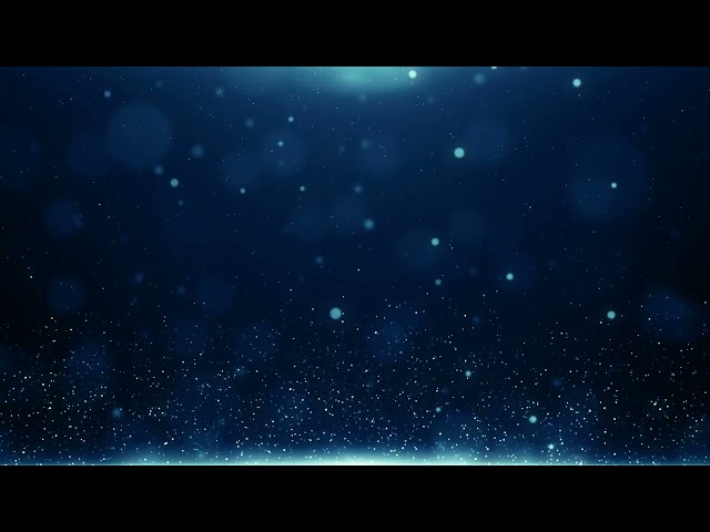 Particles Blue Bokeh Dust Abstract Light Motion Titles Cinematic Background Loop 4K