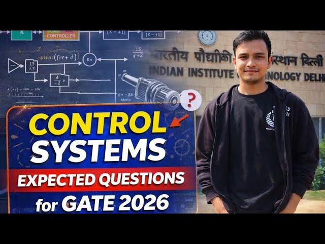Expected Control Systems Questions for GATE 2026 | Must-Solve Problems 🔥