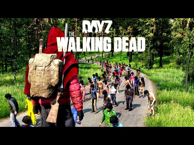 Zombie Hordes In This New Walking Dead Server Will KILL Your FPS (DayZ)