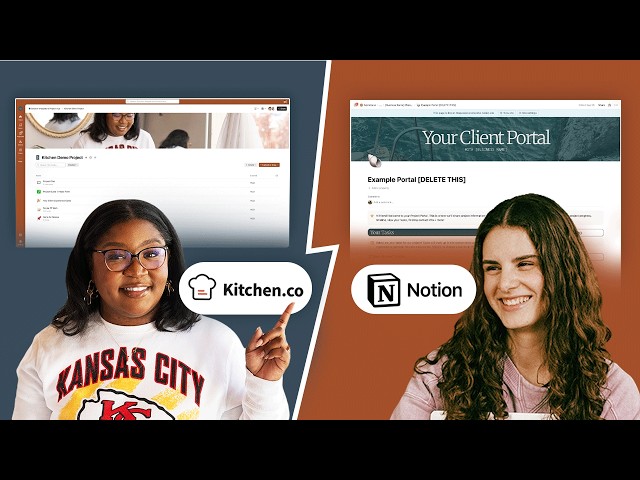System Experts Explain What Client Portal is Best: Notion vs Kitchen.co