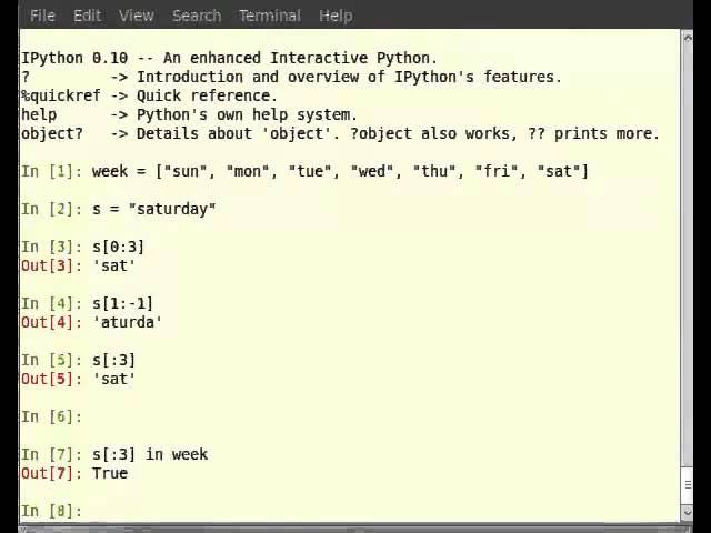 Manipulating strings - English