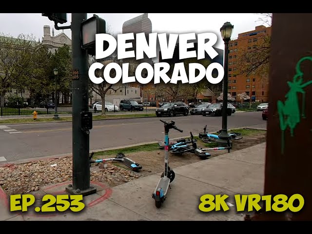 Ep.253 Denver Colorado – Street Neglect and Visible Abandonment Along East Colfax 8K VR180 3D Travel