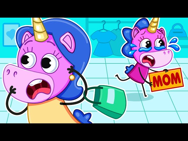 Baby Got Lost in the Store! | Safety Tips for Kids & More Useful Stories | Teeny Mimi