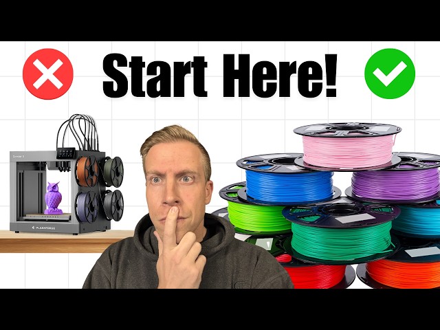 Ultimate 3D Printing FILAMENT Beginners Guide! Brands, Size, & Types