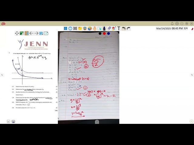 GRADE 12: Exponential functions & Quadratic funcstions