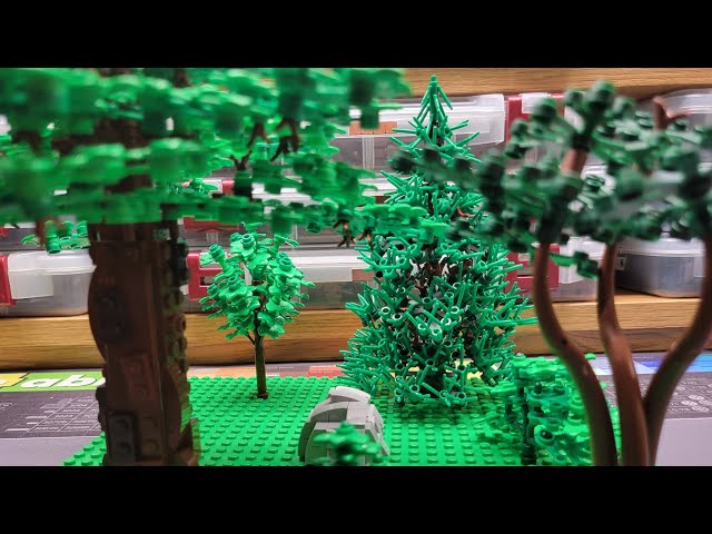 LEGO Trees Tips Tricks and Techniques. My Favorite LEGO Trees.