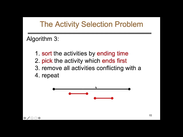 Activity Selection Problem - Algorithm - Online Class - JnU - (Bangla)