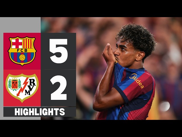 Barcelona vs Rayo Vallecano | 5-2 | Resumen | LaLiga 2026-27 | barcelona hoy