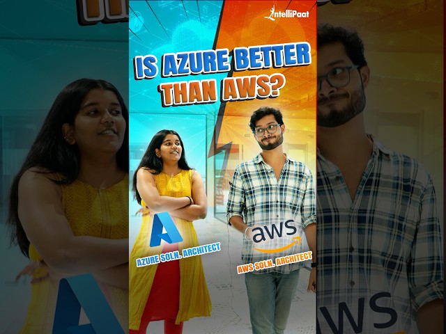 🌩️AWS Vs Azure: Which One is Better? | AWS And Azure Comparison | Intellipaat #Shorts #AWS #Azure
